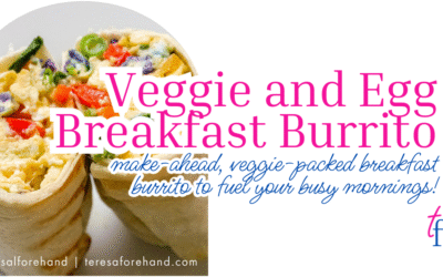 Veggie and Egg Breakfast Burrito