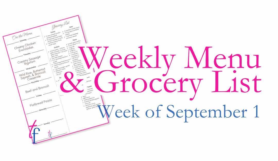 Week of September 1