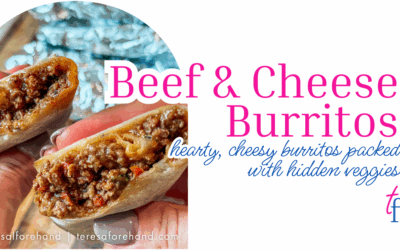 Beef and Cheese Burritos