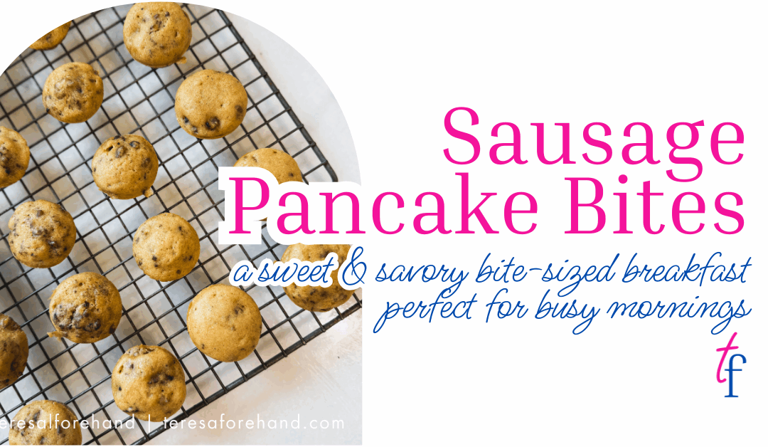 Sausage Pancake Bites