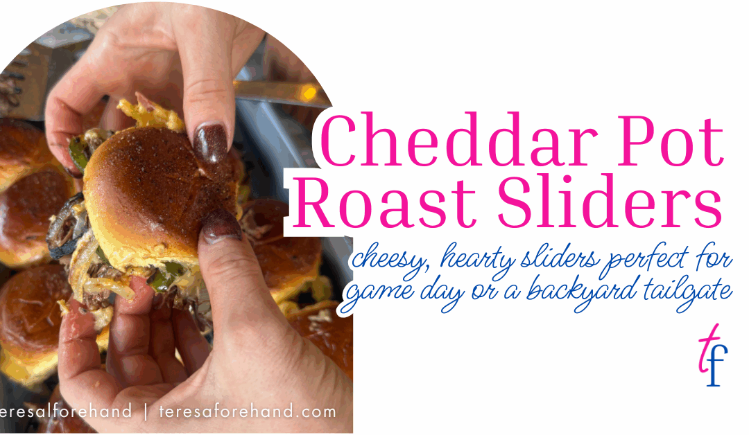 Cheddar Pot Roast Sliders