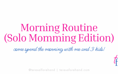 Come Spend the Morning with Me