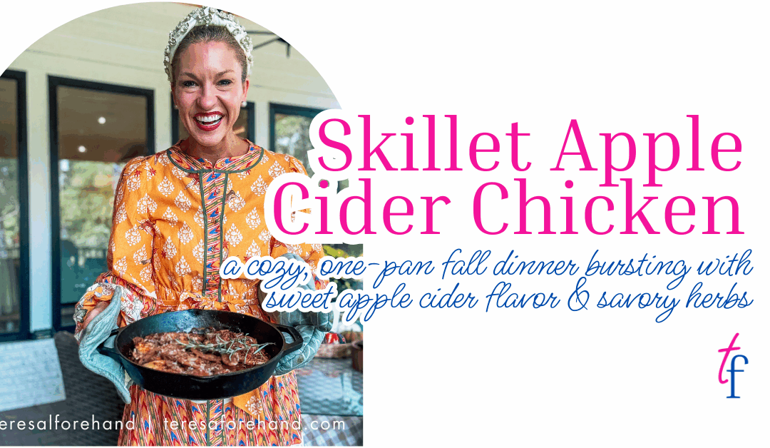 Skillet Apple Cider Chicken