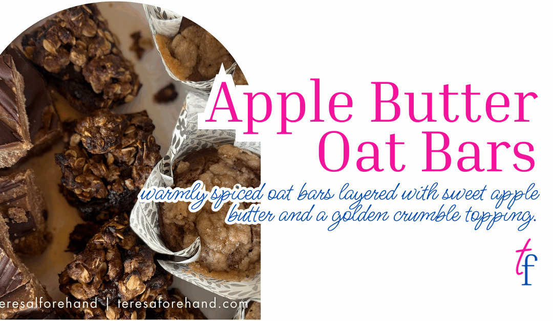 Apple Butter Oat Bars