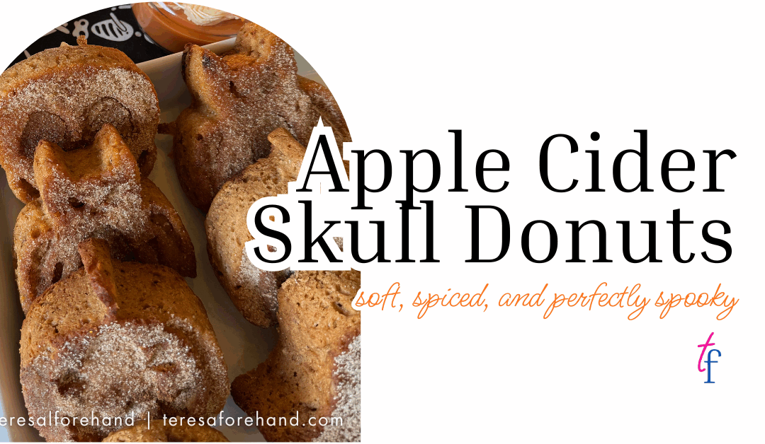 Apple Cider Skull Donuts