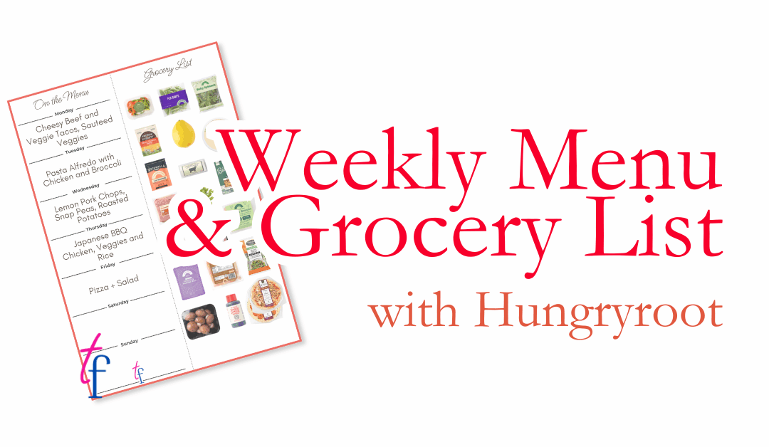Week of Meals with Hungry Root