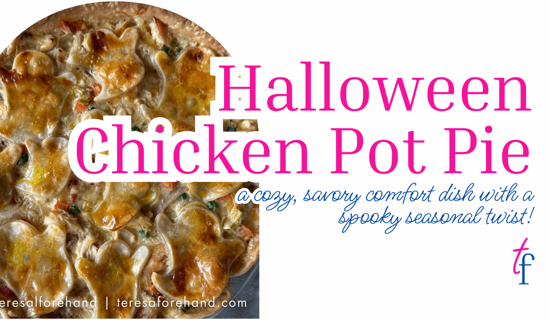 Halloween Chicken Pot Pie