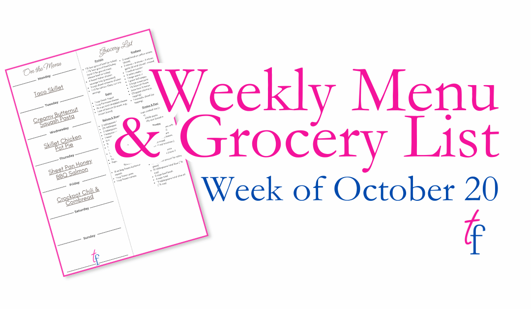 Week of October 20