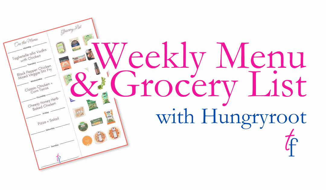 Week of Meals with Hungryroot