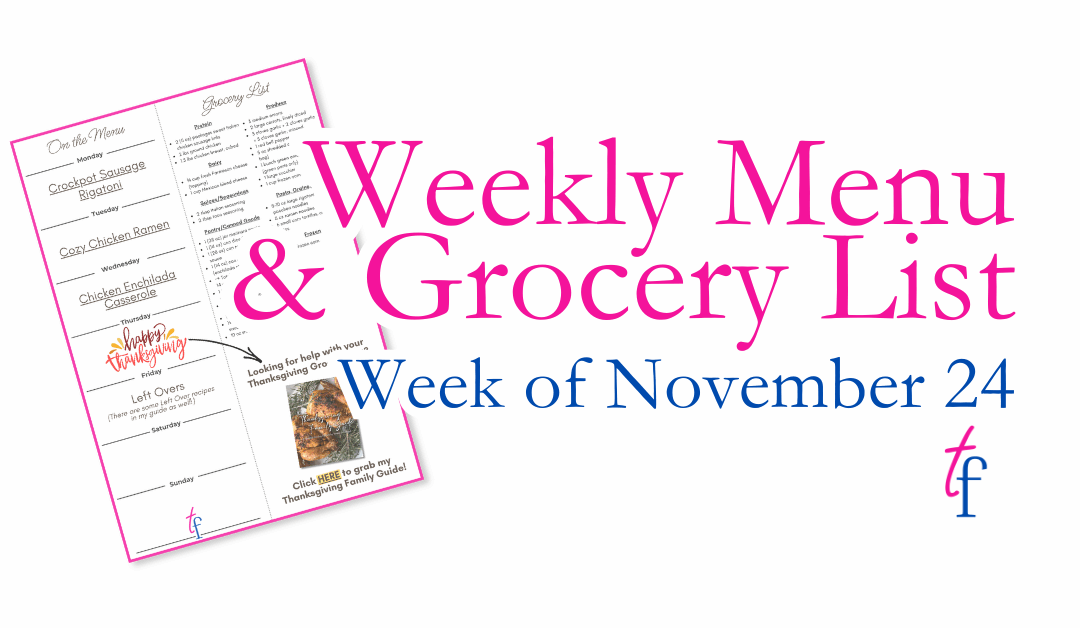 Week of November 24