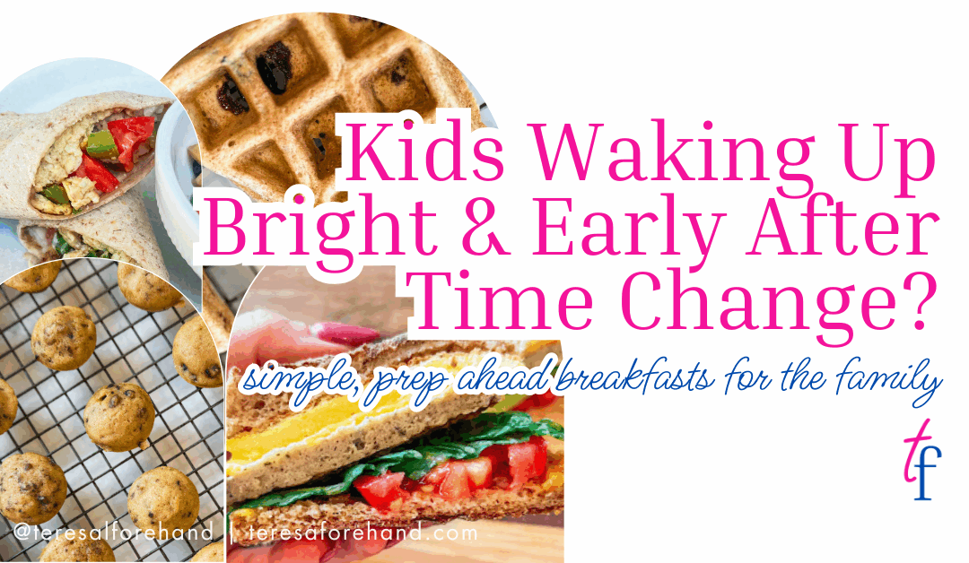 Kids Waking Up Bright & Early After Time Change?