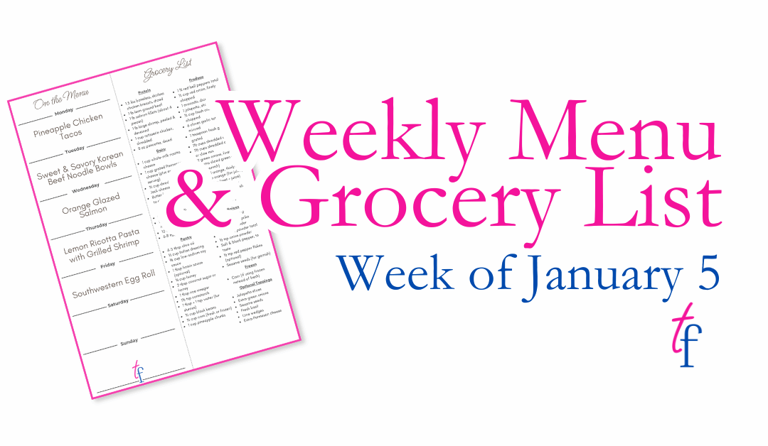 Week of January 5