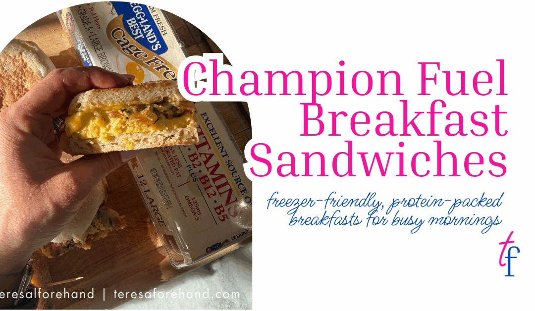 Champion Fuel Breakfast Sandwiches
