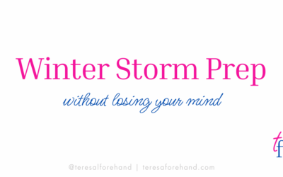Winter Storm Prep Without Losing Your Mind