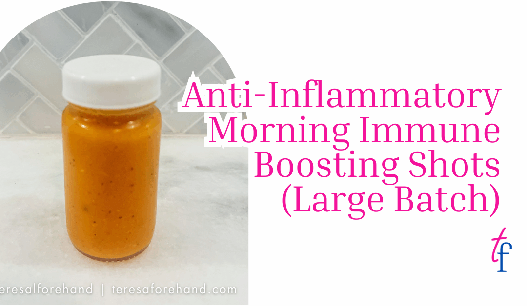 Anti-Inflammatory Morning Immune Boosting Shots (Large Batch)