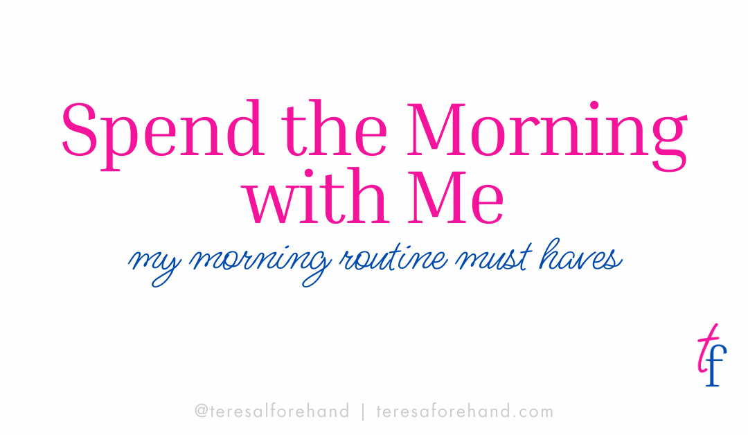 Spend my Morning Routine with Me