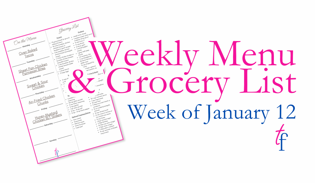 Week of January 12