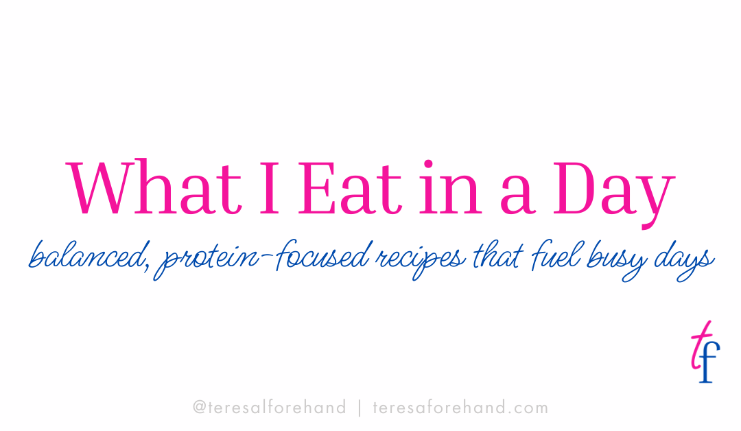 What I Eat in a Day