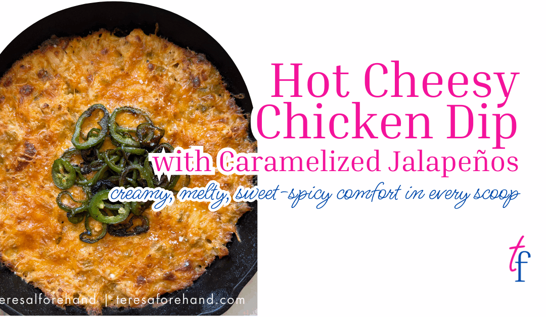 Hot Cheesy Chicken Dip