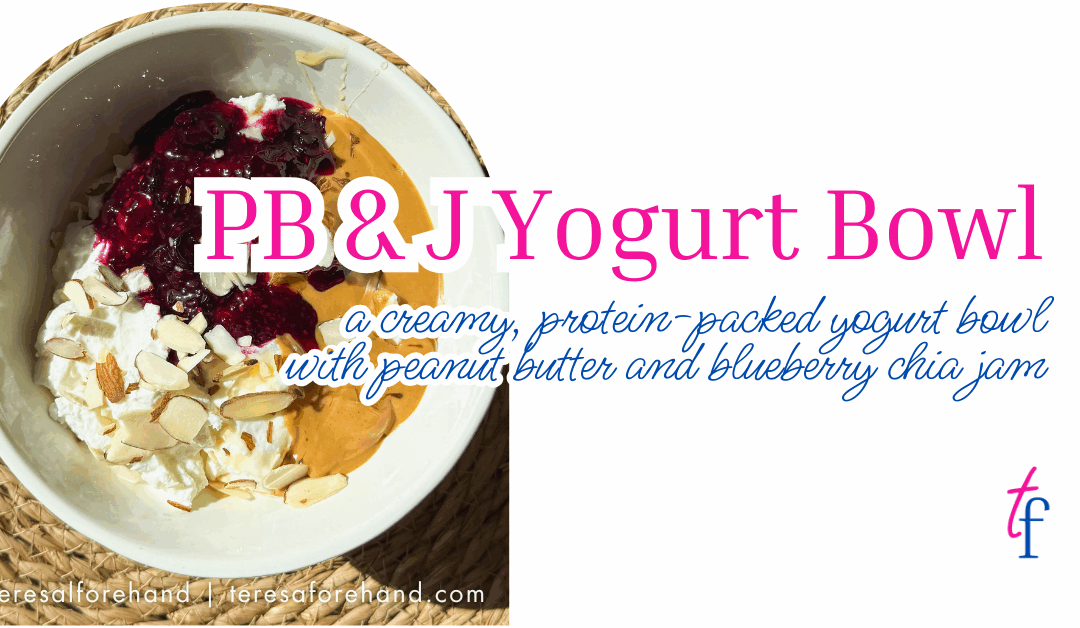 PB&J Yogurt Bowl