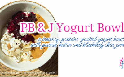 PB&J Yogurt Bowl