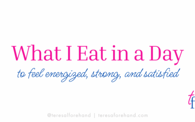 What I Eat in a Day