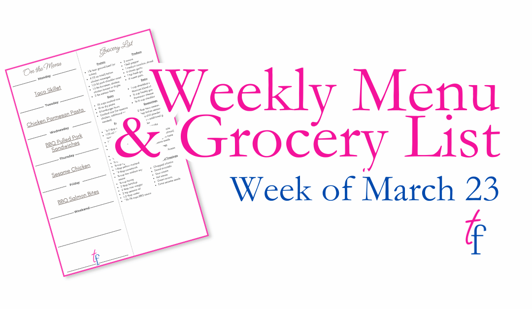 Week of March 23