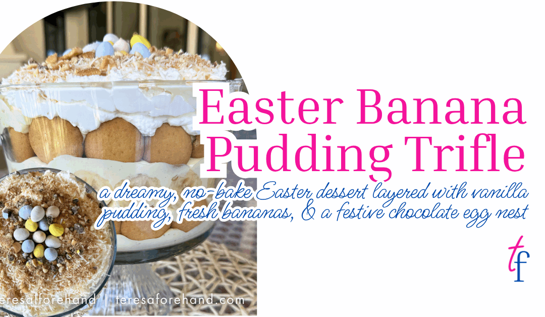 Easter Banana Pudding Trifle