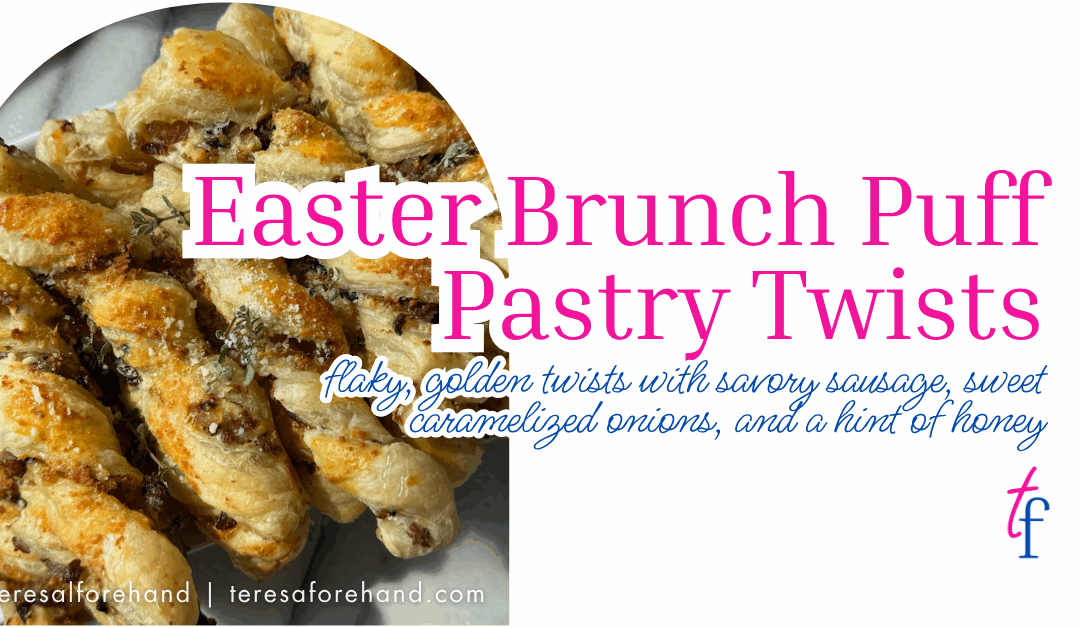 Easter Brunch Puff Pastry Twists