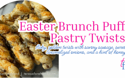 Easter Brunch Puff Pastry Twists