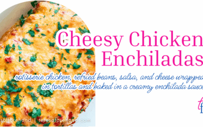 Cheesy Chicken Enchiladas