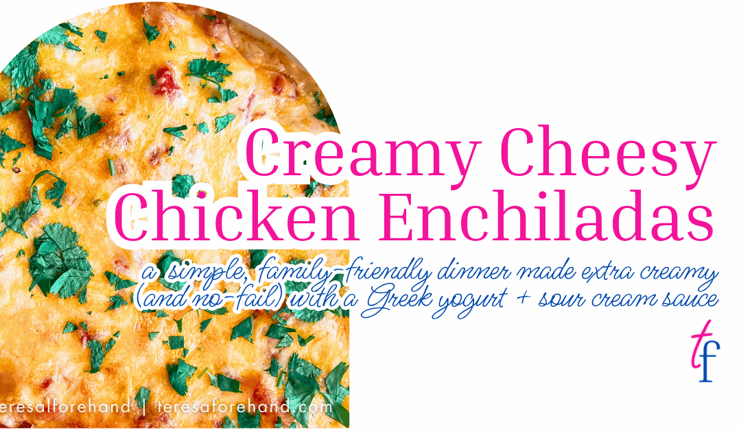 Cheesy Chicken Enchiladas
