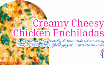 Cheesy Chicken Enchiladas