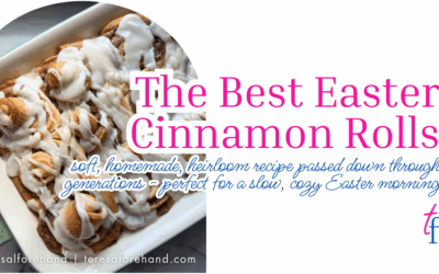 The Best Easter Cinnamon Rolls