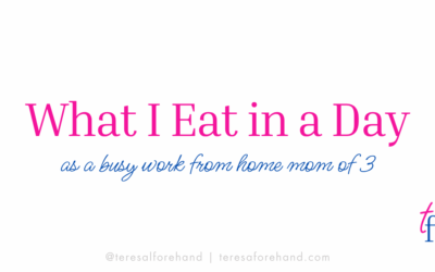 What I Eat in a Day