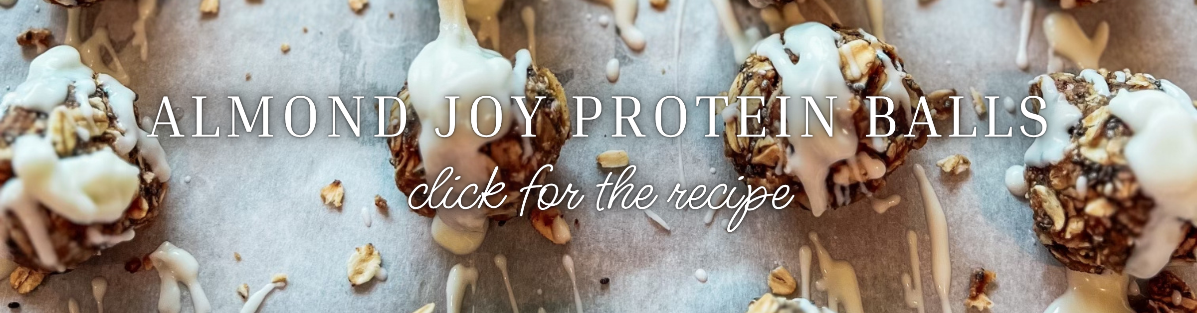 Almond joy protein balls