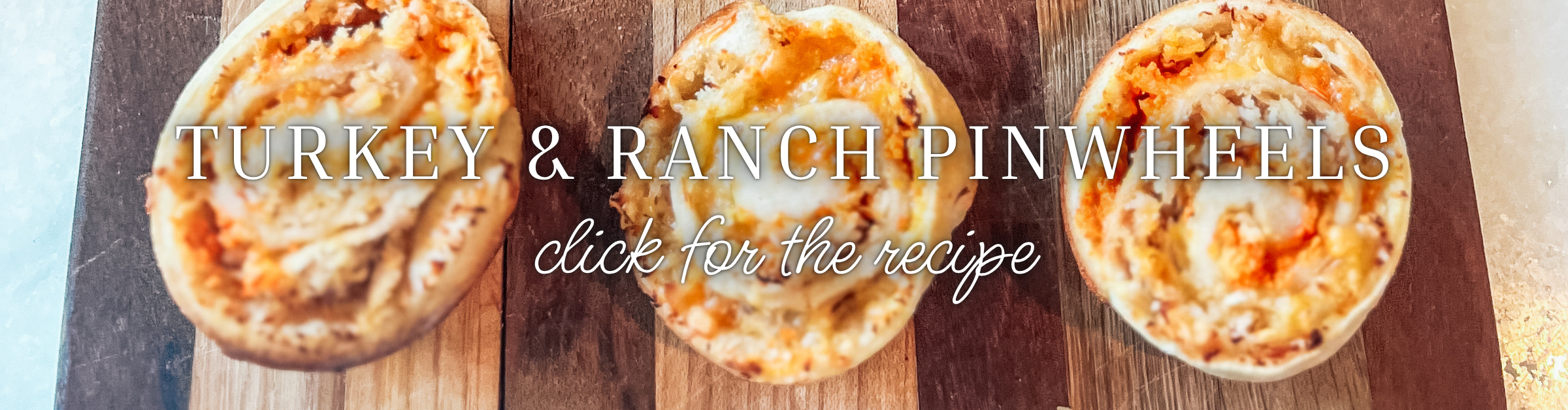 turkey & ranch pinwheels