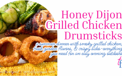 Honey Dijon Grilled Chicken Drumsticks