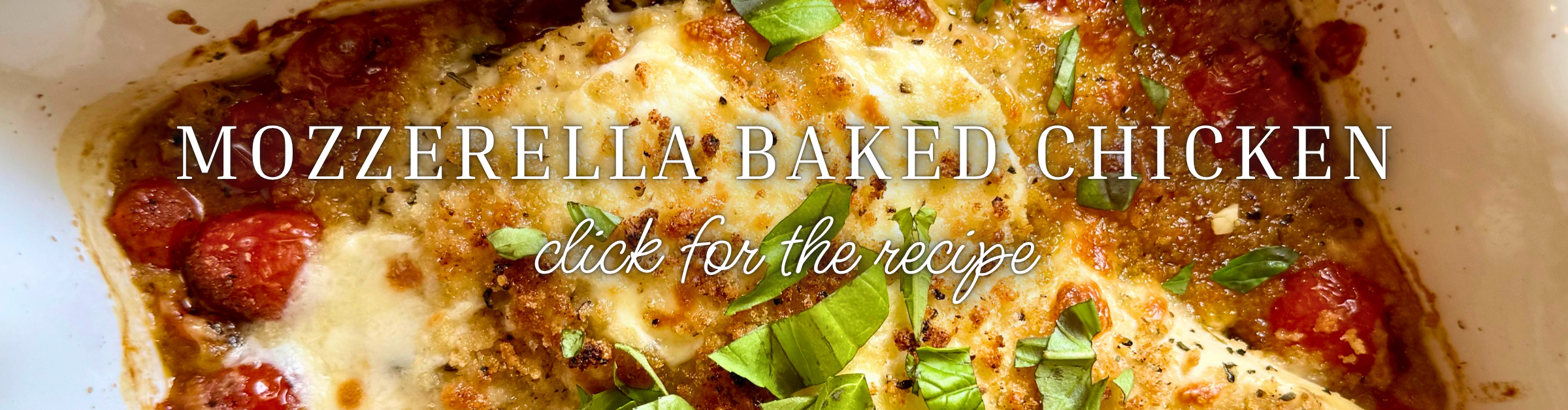 Mozzerella Baked Chicken