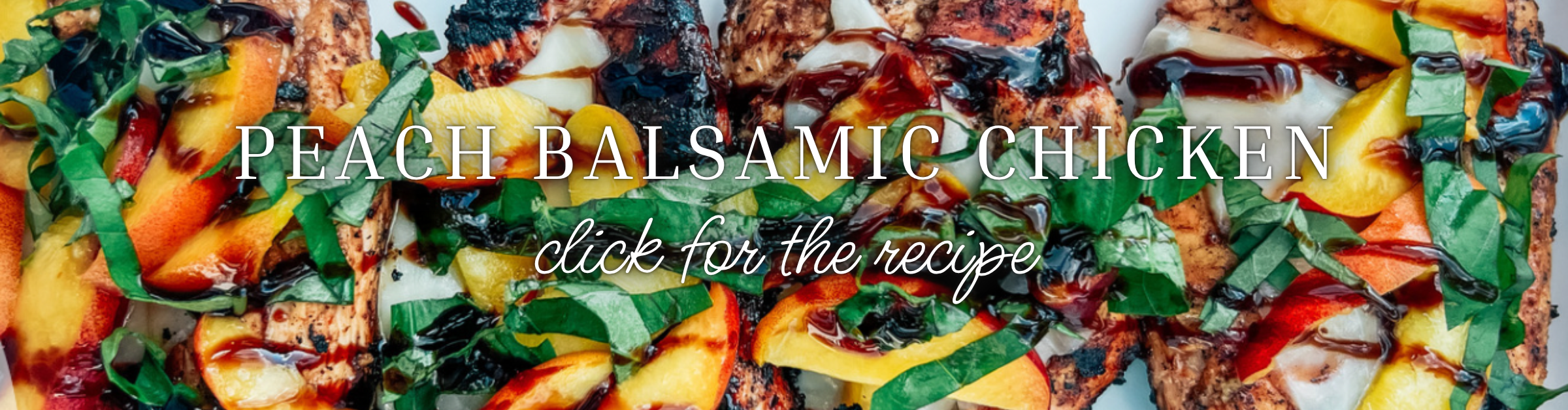 Peach Balsamic Chicken