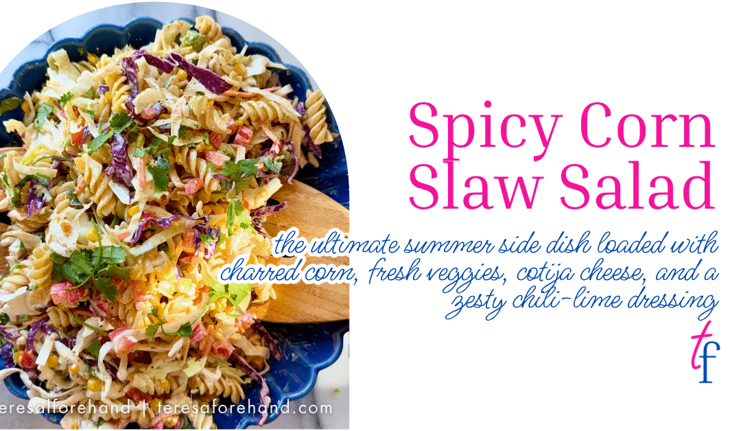 Spicy Corn Slaw Salad