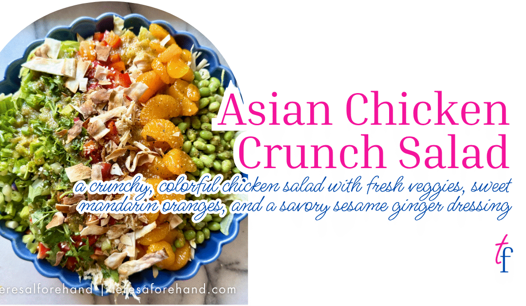 Asian Chicken Crunch Salad