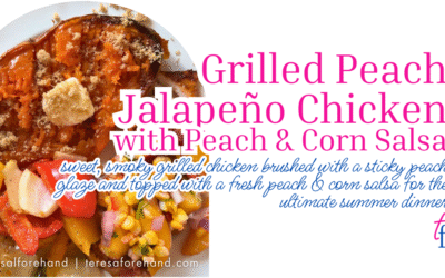 Grilled Peach Jalapeño Chicken