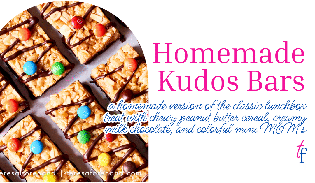 Homemade Kudos Bars
