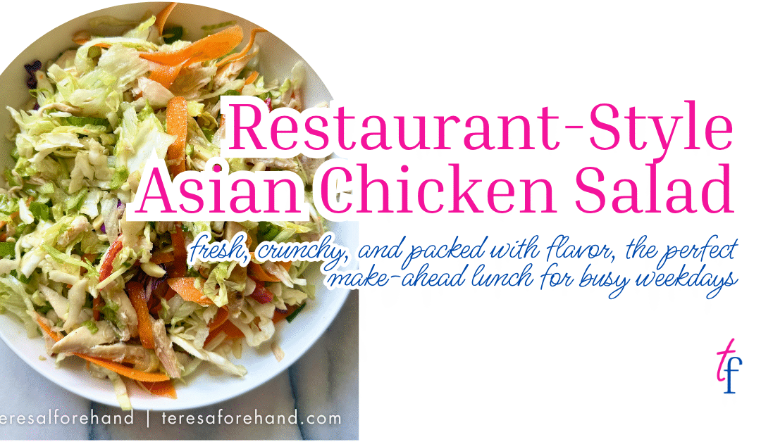 Restaurant-Style Asian Chicken Salad