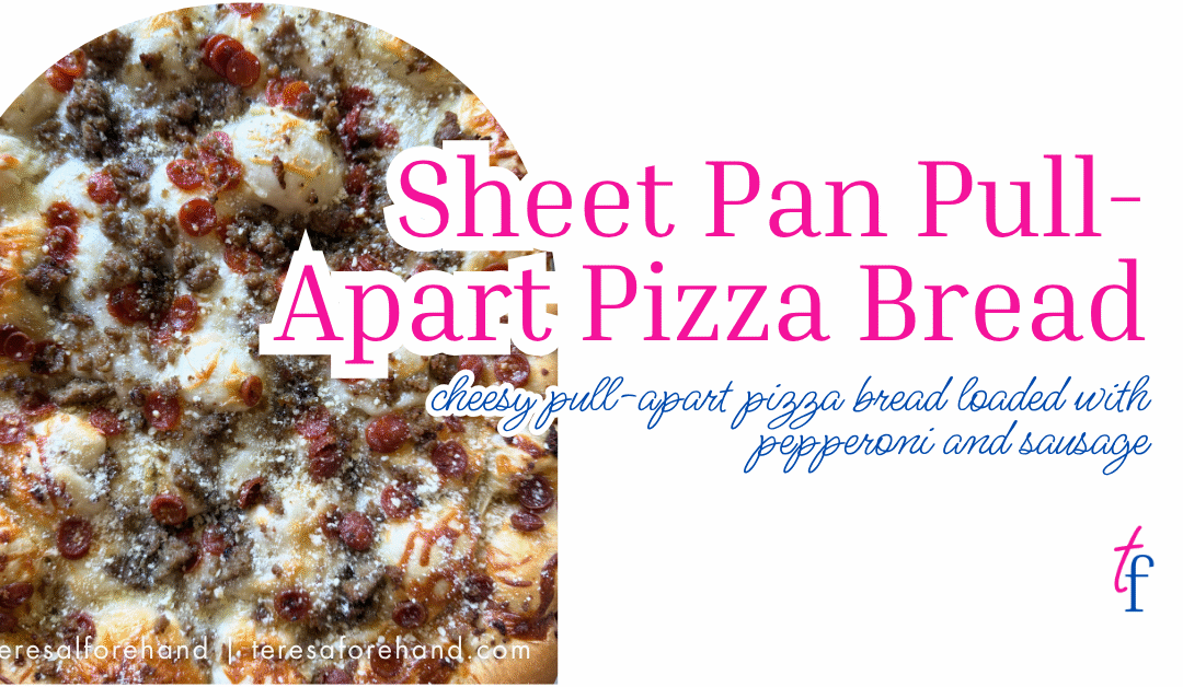 Sheet Pan Pull-Apart Pizza Bread