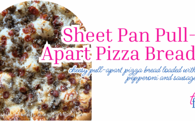 Sheet Pan Pull-Apart Pizza Bread