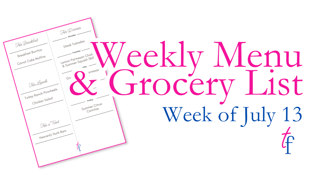 Week of July 13