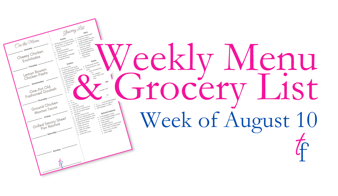 Week of August 10