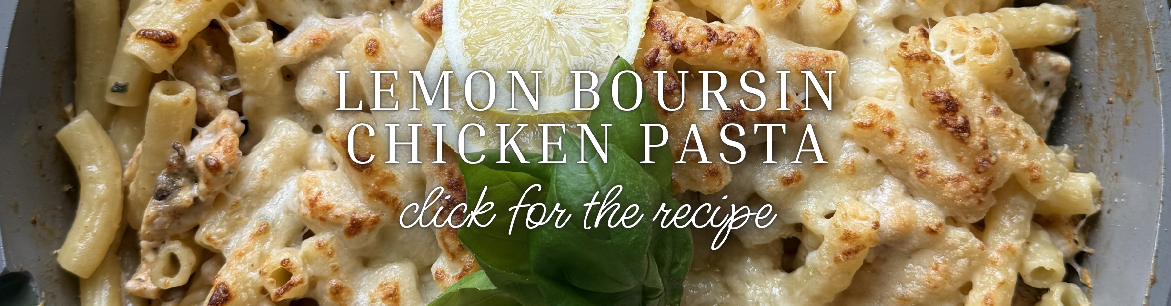 Lemon Boursin Chicken Pasta